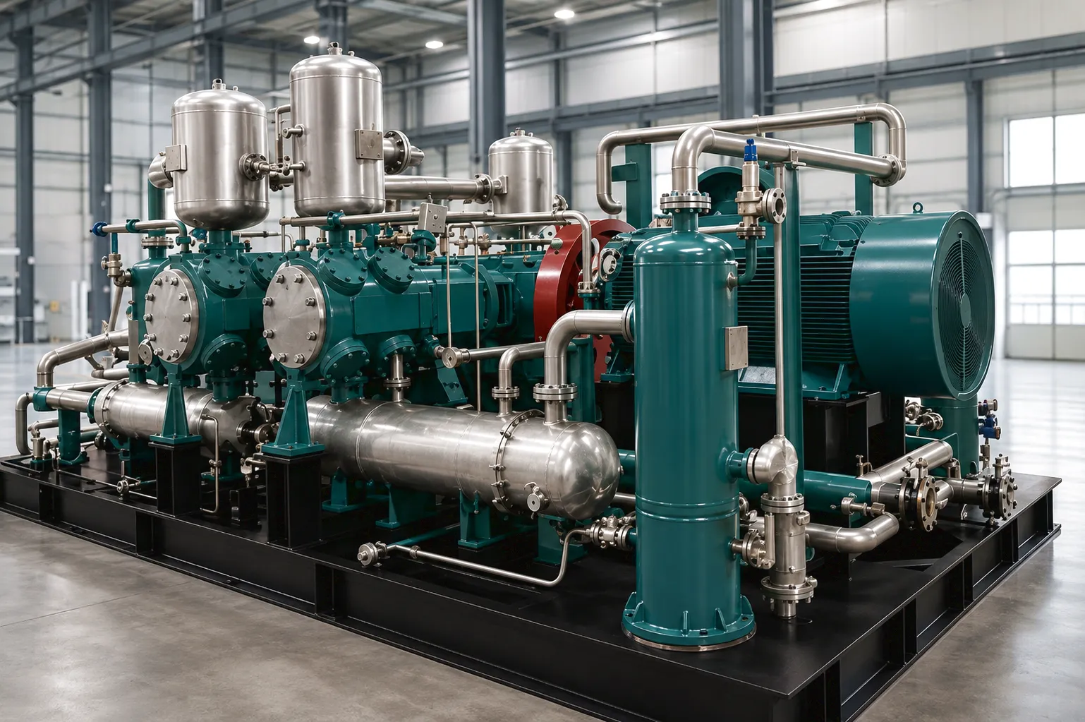 4MW-22/1.2-18 Reciprocating Hydrogen Compressor