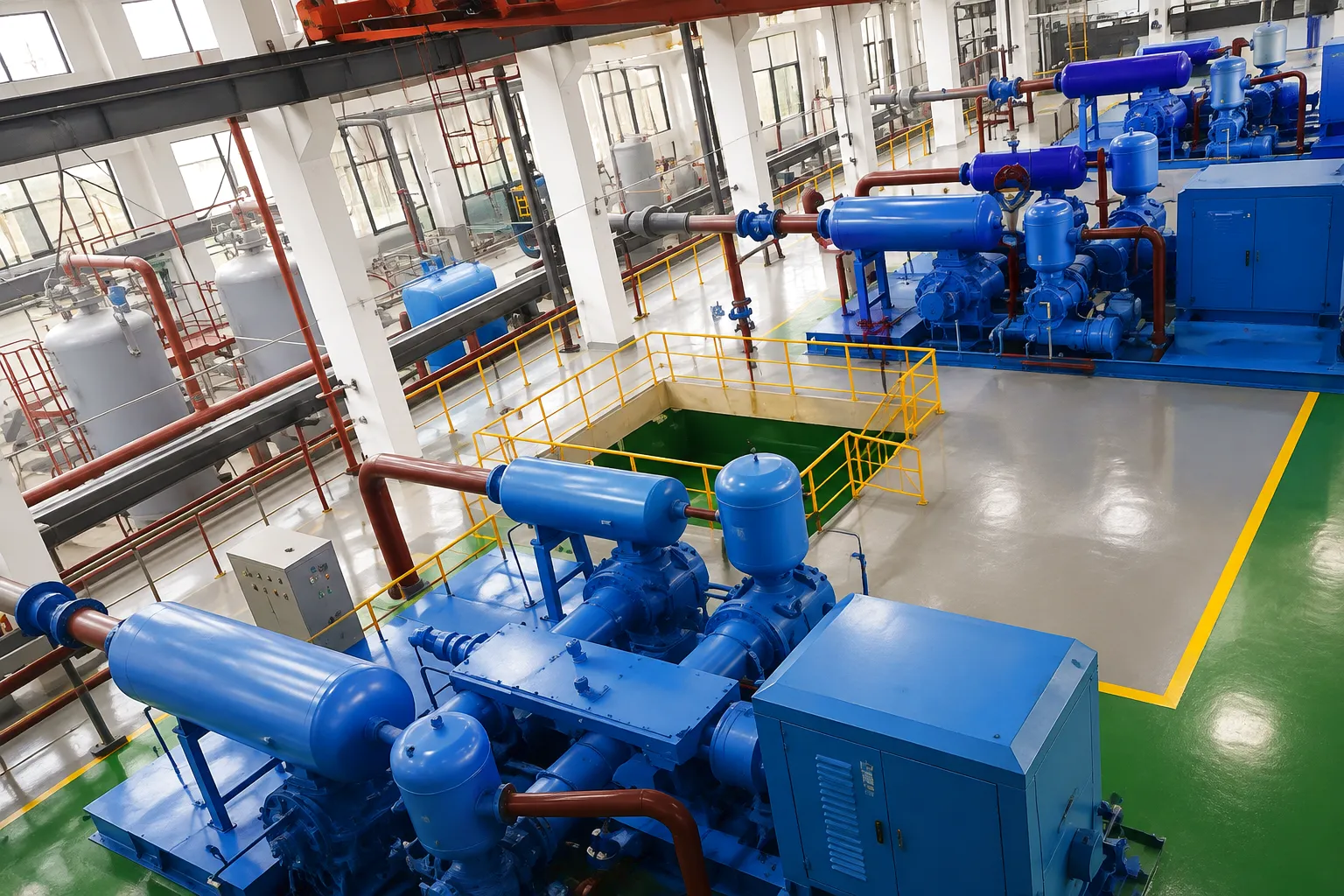 4MW-48/2.6-29 Hybrid Refrigerant Compressor