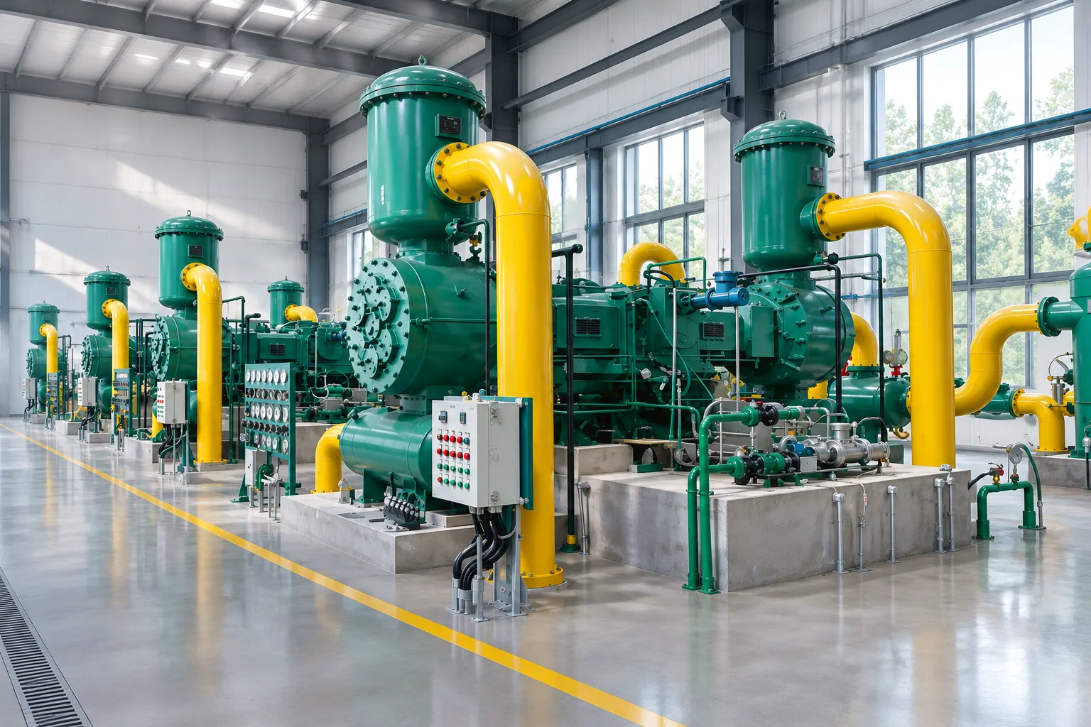 EP DW-100-8 High Temperature Coke Oven Gas Compressor