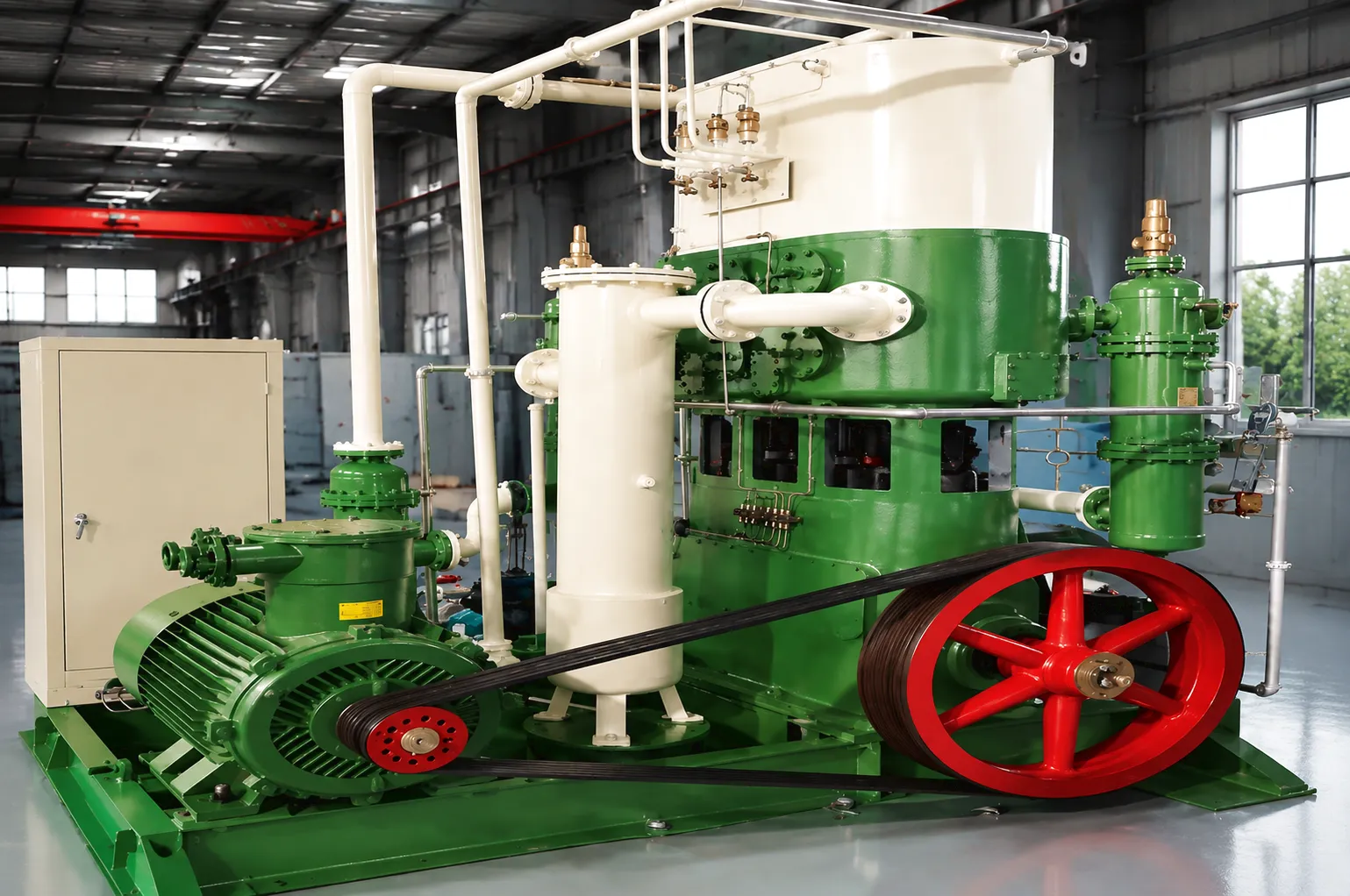 Z-4.5/25 Acetylene Compressor Belt Drive