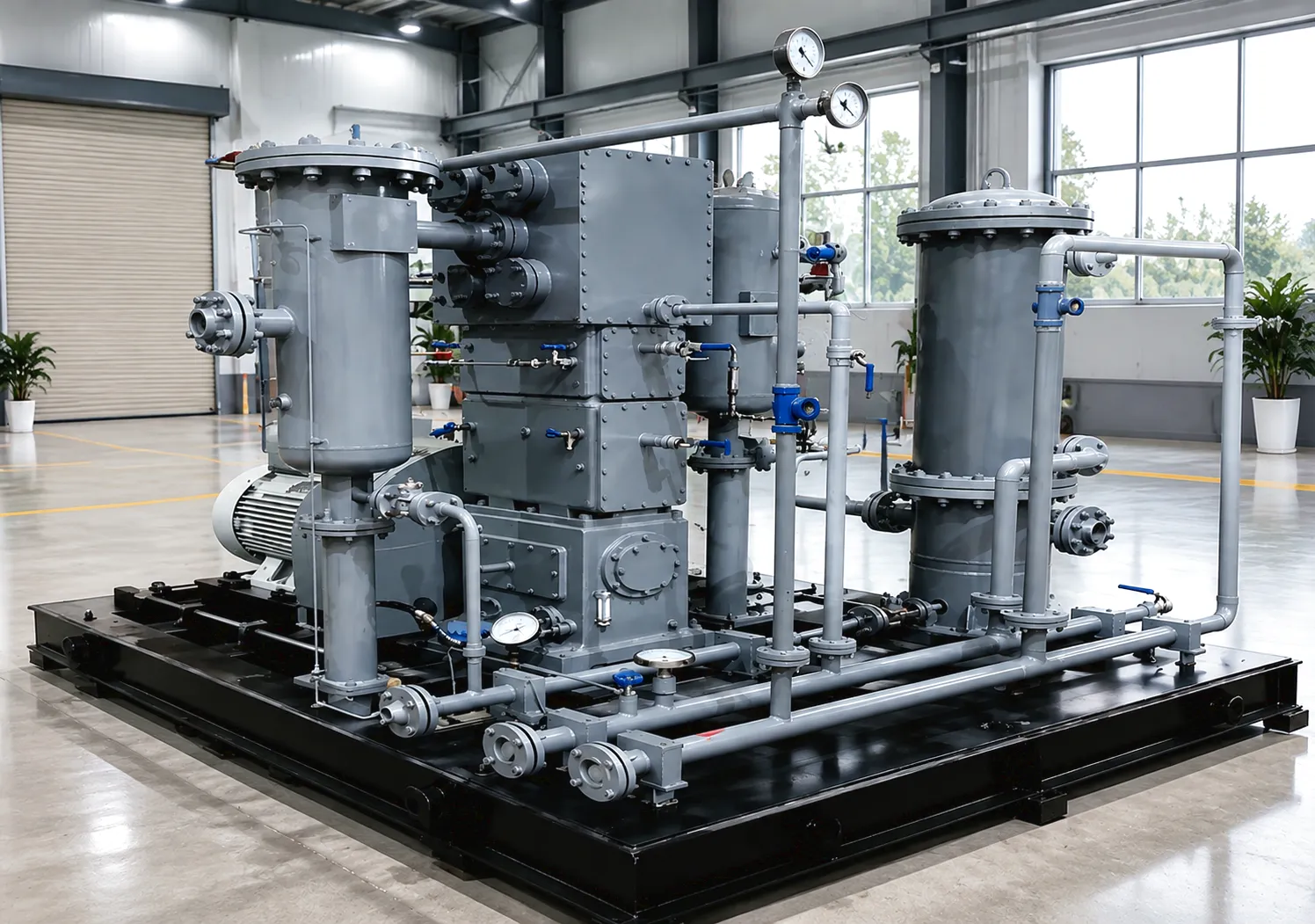 ZW-3/12.7–18.7 Propane Unloading Vehicle Air Compressor